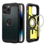 Capa De Celular Com Suporte Magnético Para iPhone 13 Pro Max Cor Verde iPhone 14 (sucção Magnética)