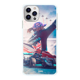 Capa De Celular Mercedes Hamilton F1