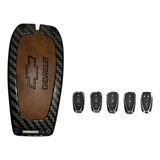 Capa De Chave Metal Premium Presença Chevrolet Tracker Cruze