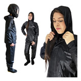 Capa De Chuva Delta Flex Com Capuz Moto Motoqueiro Ciclista