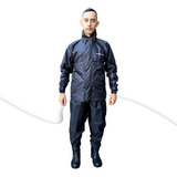 Capa De Chuva Motoqueiro Motoboy Nylon Moto Gola Bolso 1000