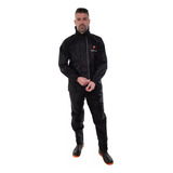 Capa De Chuva Nylon Impermeavel Conjunto Jaqueta Capuz Calça