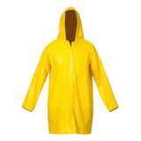 Capa De Chuva Obra Proteção Em Pvc Forrada Impermeavel Moto