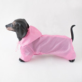 Capa De Chuva Pet Cachorro Cães Gato Roupa Roupinhas 4