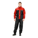 Capa De Chuva Ventilada Nylon Pantaneiro Moto Luxo Forro Exg