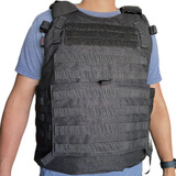 Capa De Colete Balístico Modular Wtc 3a - Preto 