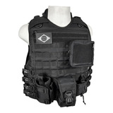Capa De Colete Tático Modular 3a Policial Vigilante Airsoft