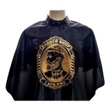  Capa De Corte Barbeiro Cabeleireiro Nylon Barber Cape Pro