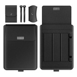 Capa De Couro Com Suporte P/ Notebook Samsung, Dell, Lenovo