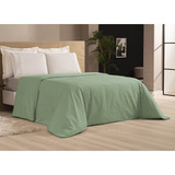 Capa De Edredom Casal Duvet 400 Fios 100% Algodão Egípcio Cor Verde Oliva