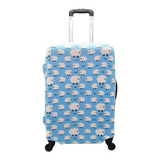 Capa De Mala Proteção Viagem Grande Elastano Ovelha