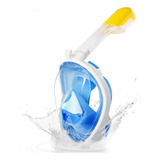 Capa De Mergulho Facial Completa Snorkel Anti Fog Com Visão