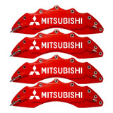 Capa De Pinça 4pç Tuning Mitsubishi