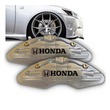 Capa De Pinça De Freio Prata Honda Esportiva Par Civic Fit
