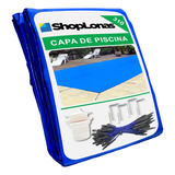 Capa De Piscina 5 Em 1 Proteção + Termica Completa 7x7 Mt