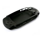 Capa De Silicone Case Para Psp Street Séries E1003 - Preto