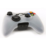 Capa De Silicone Para Controle - Xbox 360 + 1 Par Gripe