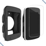 Capa De Silicone + Película Vidro Premium Garmin Edge 520