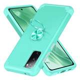 Capa De Suporte De Anel De Dedo Para Galaxy S20 Fe