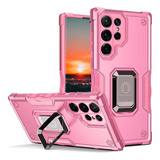 Capa De Telefone Rosa Com Suporte