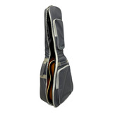 Capa De Violão Cinza Acolchoada Modelo Clássico Case Bag