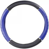 Capa De Volante Azul 4 Anéis Cromados - Universal Heiro 