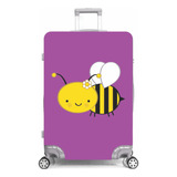 Capa Elástica Protetora De Mala P Viagem Estampa Travel Cute