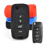 Capa Em Silicone Chave Canivete Para Carro Jeep Compass