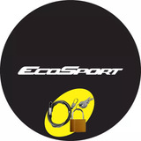 Capa Estepe Ecosport Preta * Logo