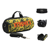 Capa Estojo Case Compatível Jbl Xtreme 3 Com Bolso 
