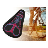 Capa Gel Banco Selim Almofada Forro Para Bicicleta Ajustável