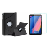 Capa Giratória + Película P/ Tablet Samsung T290 T295 8 Pol