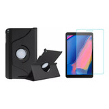 Capa Giratória + Película P/ Tablet Samsung T290 T295 8 Pol