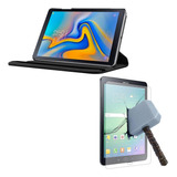 Capa Giratória + Película Para Tablet Galaxy Tab S2 9.7 T810 Cor Preto