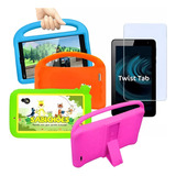 Capa Infantil + Película Adaptável P/ Tablet Twist Tab T780g