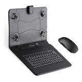 Capa Keyboard + Mouse Bluetooth P/ Samsung Galaxy Tab S9 Fe