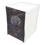 Capa Lava & Seca Midea 12kg Tambor 4d Inverter Transp/ Zíper