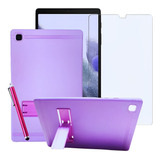 Capa Lilas P/ Tablet Galaxy Tab A7 Lite 8.7 +caneta Película