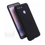 Capa Macia Fosca Silicone Compatível Com Redmi 6+pelicula 3d