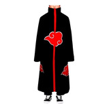 Capa Manto Akatsuki Naruto Cosplay Fantasia Itachi Infantil 