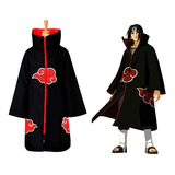 Capa Manto Akatsuki Naruto Cosplay Fantasia Itachi 