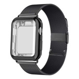 Capa Milanese Loop E Pulseira Para Apple Watch Band Ultra 38