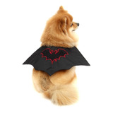 Capa Morcego Halloween Para Cachorro E Gato Pet - Tamanho G