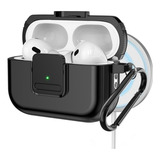 Capa Para AirPods Pro 2ª/1ª Com Clipe De Proteçao Militar 