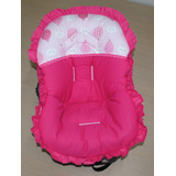 Capa Para Bebê Conforto Baloes Pink Com Rosa