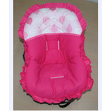 Capa Para Bebe Conforto Baloes Rosa E Pink Menina 