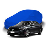 Capa Para Cobrir Carros Sedã Azul
