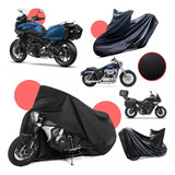 Capa Para Cobrir Moto Com Baú Big Trail Em Couro P M G Xxg 