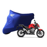 Capa Para Cobrir Moto Honda Cb300f De Tecido Helanca Lycra