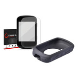 Capa Para Garmin Edge 530 830 Case + Pelicula Xtreme Glass 